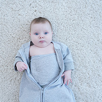 baby sleep sack with wrap