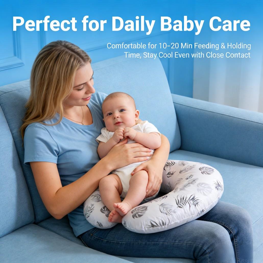 Cooling C-Shaped Nursing Pillow