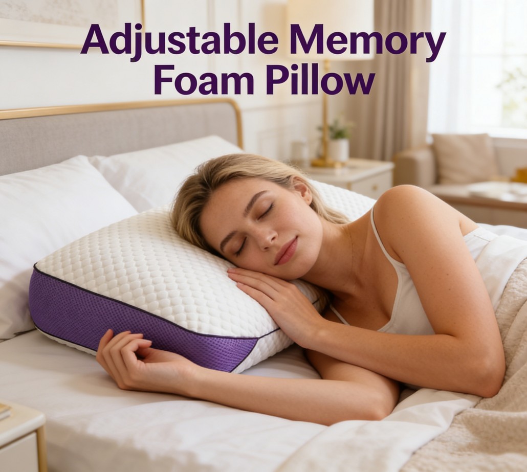 Adjustable Foam Pillow