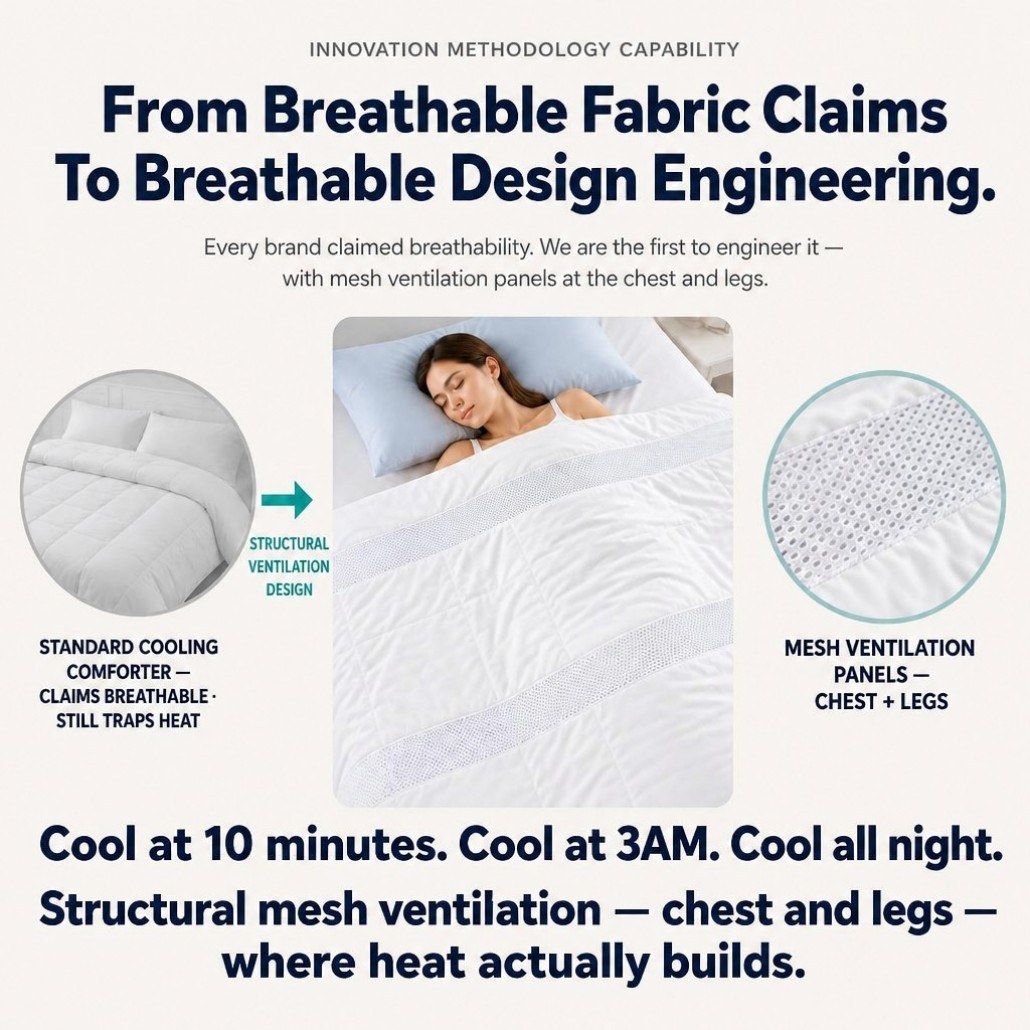 Airflow Cooling Bedding