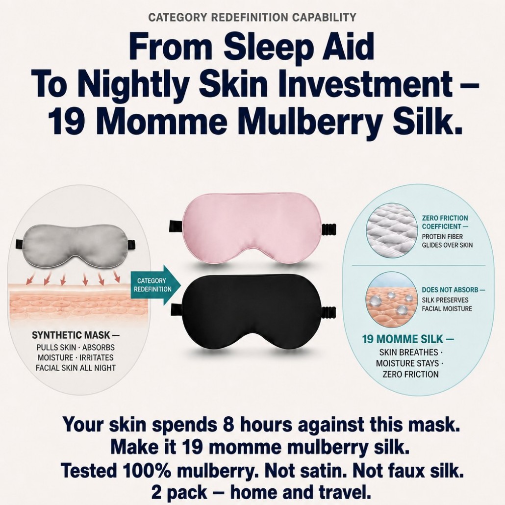 19 Momme Silk Sleep Mask