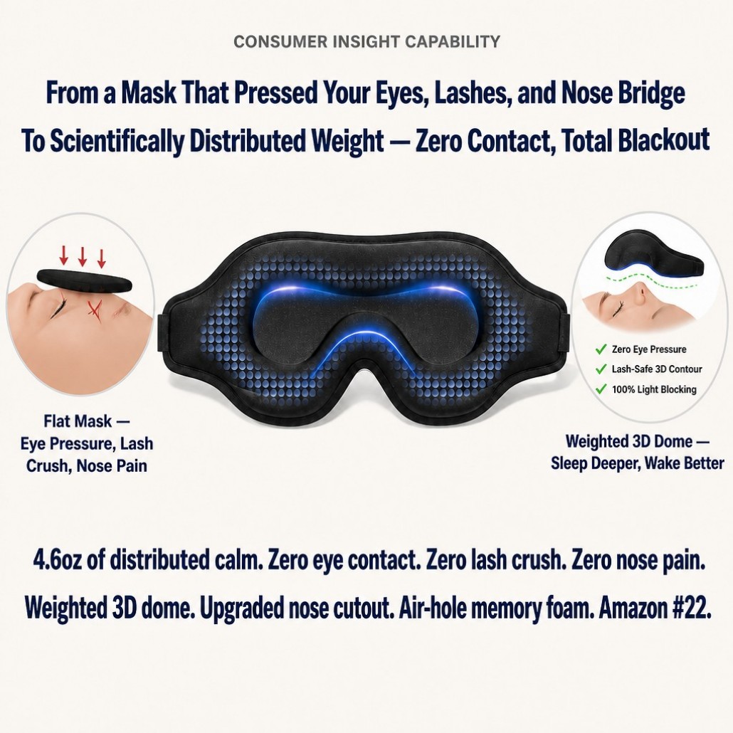 Weighted Sleep Mask