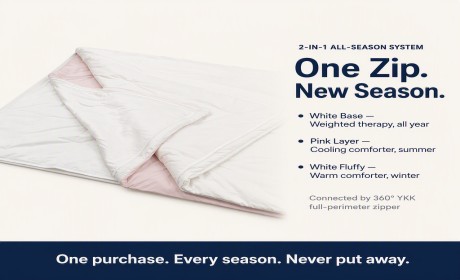 Your Weighted Blanket Is Sitting in a Closet Right Now. We Know Why — and We Fixed It.
