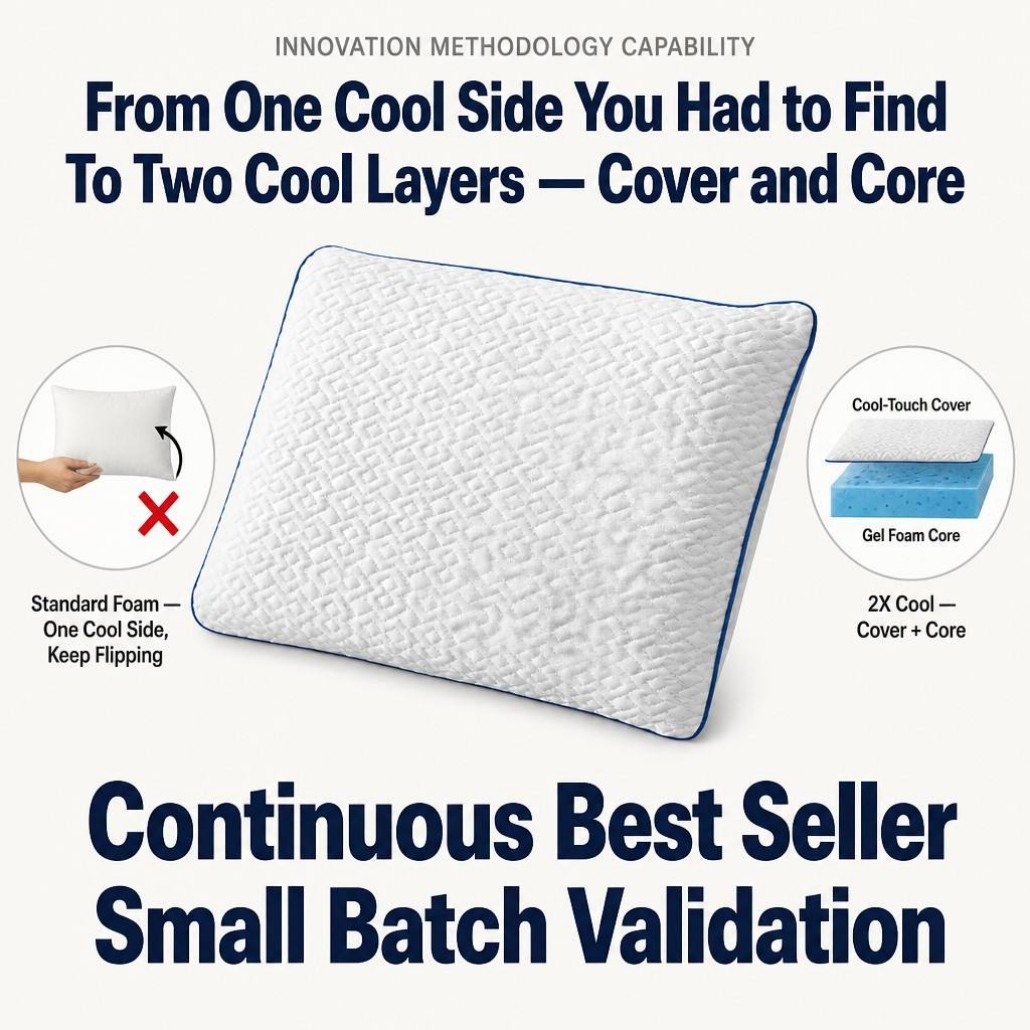 Dual Layer Cooling Pillow