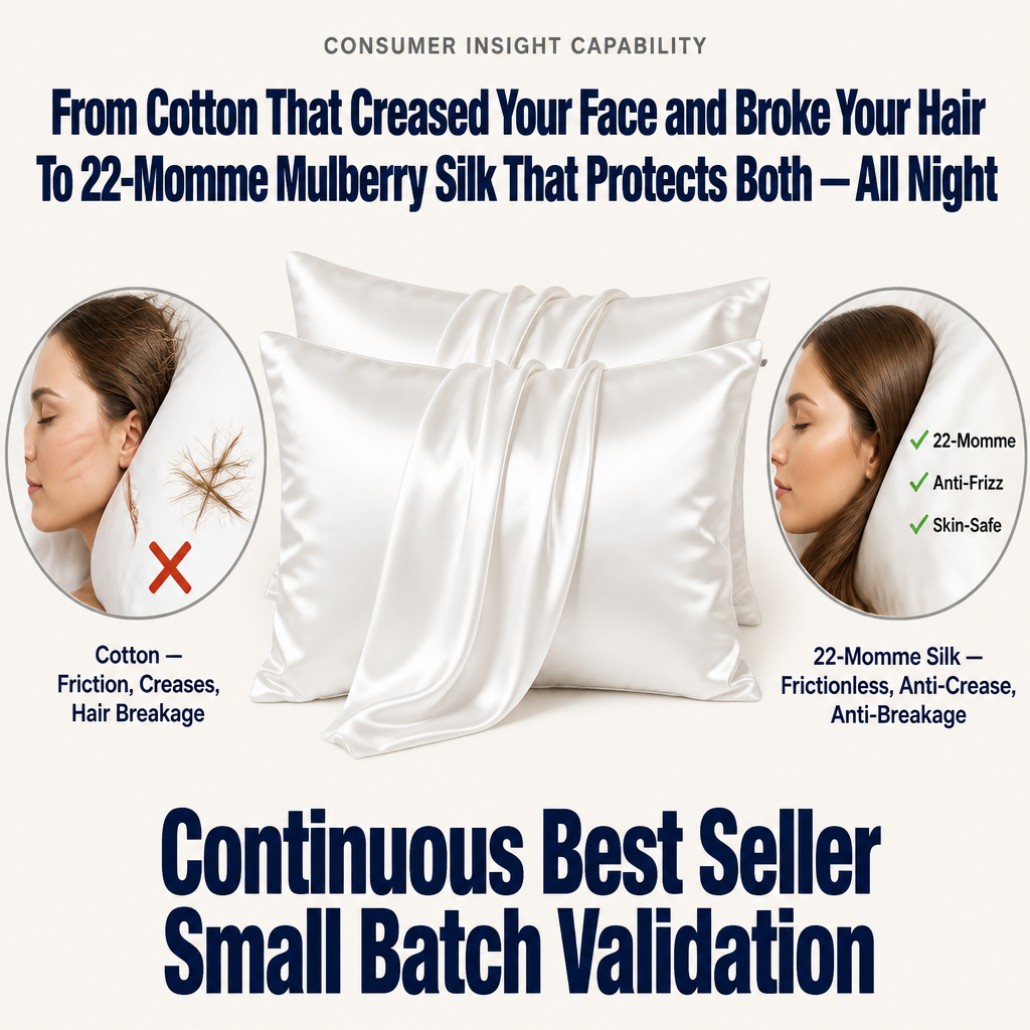 22 Momme Silk Pillowcase