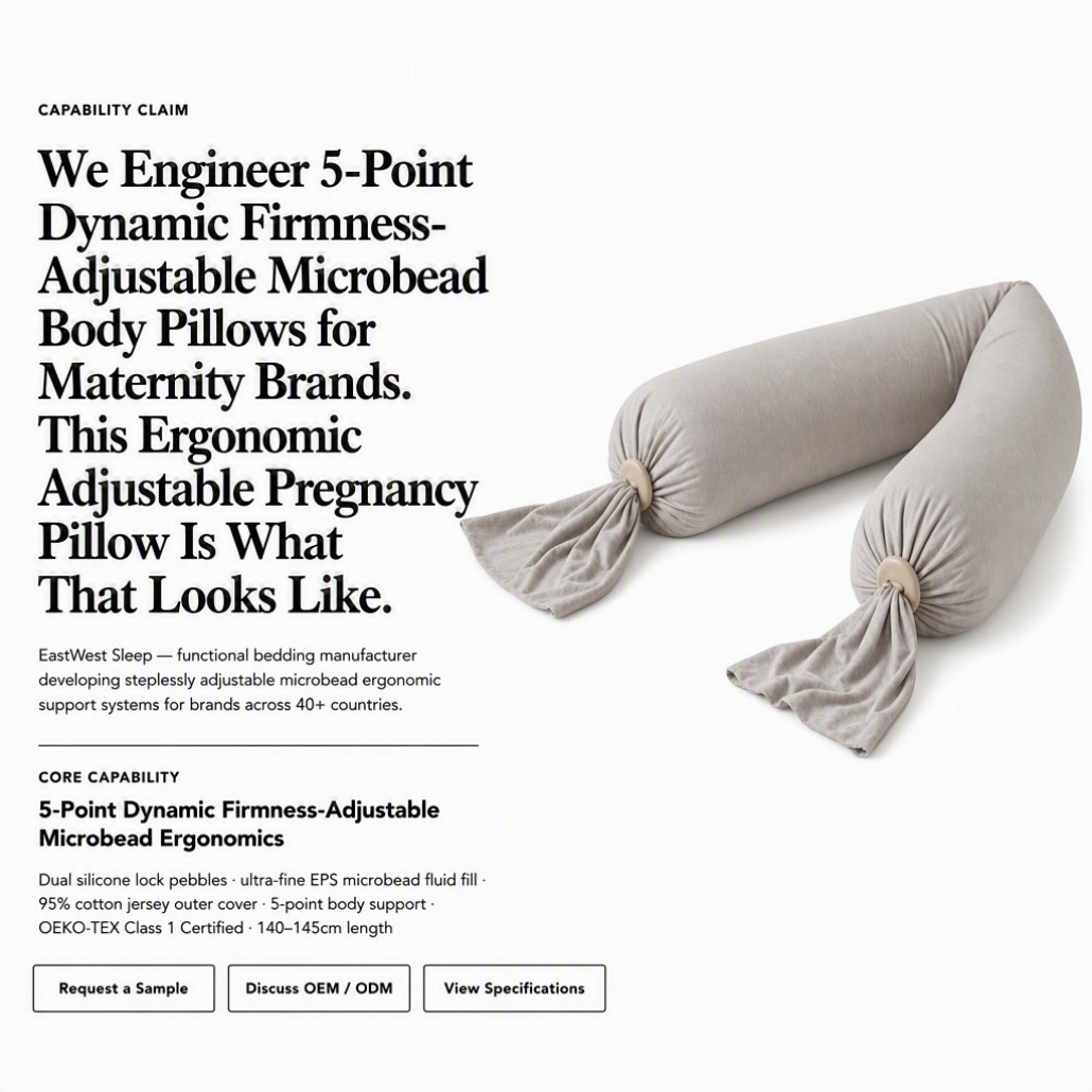 adjustable pregnancy pillow