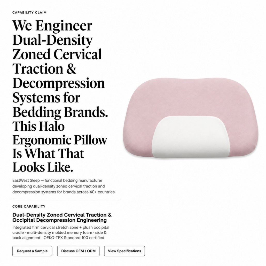 Ergonomic Cervical Pillow
