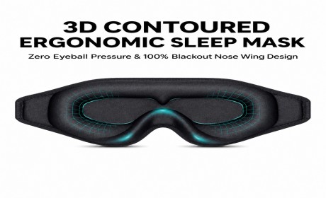 Why A 3D Contoured Eye Mask Is Better Than A Flat Sleep Mask