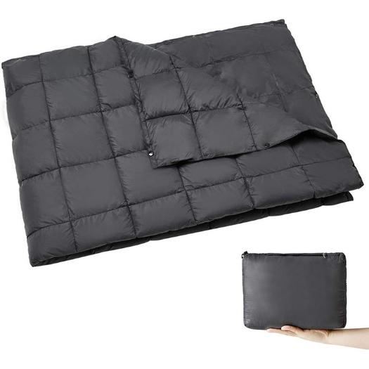 Lightweight warm waterproof blanket
