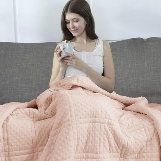 organic gravity blanket weighted