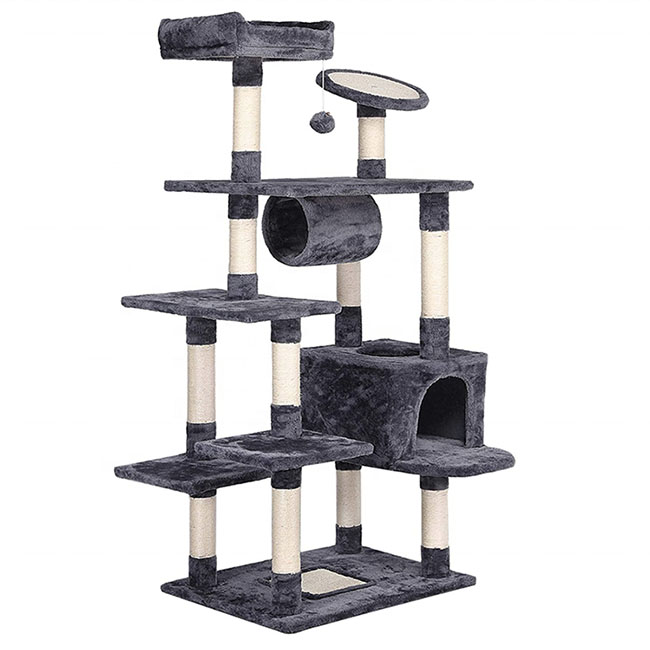 High-quality cat trees produced in China